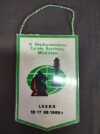 Proporczyk Turniej Szachowy Lesko 1989
