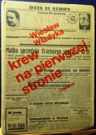 Krew na pierwszej stronie (Sensacyjne dzienniki Drugiej Rzeczypospolitej)