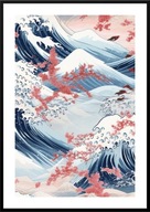 A2 PLAKAT OBRAZ JAPONIA ZIMOWY KRAJOBRAZ JAPOŃSKI TŁO JAPOŃSKIE