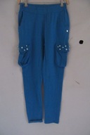 SPODNIE LEGGINSY DRESOWE ZDOBIONE ROZM M