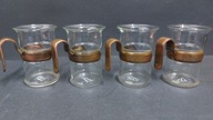 4 x szklaneczka do mokki Nilsjohan Sweden vintage design