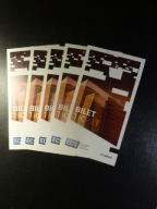 Zestaw 5 Biletów Wstępu ECS- Gdańsk,z obiegu.2018 - 2019.