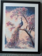 Paw -Haft Diamentowy