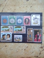 JERSEY - GIBLARTAR - GUERNSEY - Zestaw znaczków.