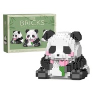 Panda klocki do budowy z mikro klocków