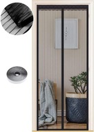 Moskitiera magnetyczna na drzwi ochrona przed owadami 110x200cm