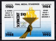 **88 ST. VINCENT - NADRUKI - OLIMPIADA SEUL