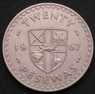 Ghana 20 pesewas 1967