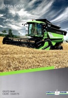 PROSPEKT DEUTZ-FAHR SERIA C6000. KOMBAJNY