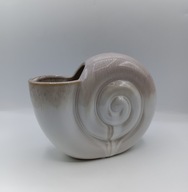 Muszla muszelka bardzo ładny wazon - idealny na prezent - 18cm
