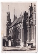 Wilno Kościół Św. Anny 1939r. Foto J. Bułhak Książnica ATLAS