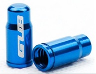 Aluminiowe nakrętki na wentyl PRESTA (2 szt)