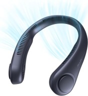 Wentylator Na Szyję Bezłopatkowy Wiatrak Przenośny 3Tryby 4000mAh Niebieski