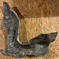 Osłona termiczna zbiornika tłumika podwozia wydechu Toyota Auris I