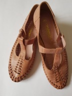 COMANCHE - damskie baleriny skórzane roz. 38