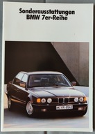 Prospekt BMW 7 E32 Wyposażenie 1 / 1989