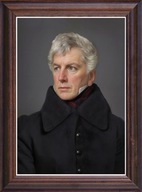 Obraz Józef Chłopicki portret w drewnianej ramie ze szkłem