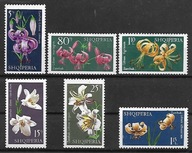 Albania xx Z55 flora kwiaty MNH VF