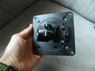 Knoll Czarny uchwyt do monitora VESA Regulowana