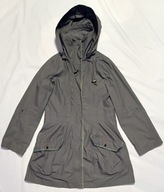 dłuższa kurtka damska parka DENIM CO 34/36 wiosna/jesień wymiary w opisie