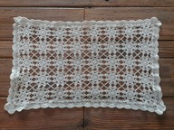 PRACA RĘCZNA SZYDEŁKO BAWEŁNIANA SERWETA WZORY ART DECO 30 x 50 Nr.13