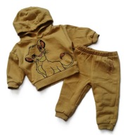 PRIMARK Disney ciepły dres z nadrukiem Król Lew SIMBA 80 cm