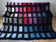Narzuta kapa pled szydełkiem 280 x 220