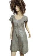 CRETON JEANS SUKIENKA skórzana miękka skóra 38