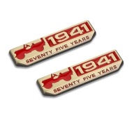 Emblemat Naklejka 3D Jeep 4X4 Grand Cherokee JL JK TJ Kompas Wrangler złot