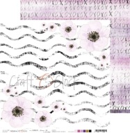 Arkusz papieru KARA & LINA #06 30,5x30,5 Craft O'Clock Kolekcja archiwalna.