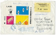 Honduras 1990 Koperta Znaczki Blok 41 sport igrzyska olimpijskie Olimpiada