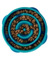 Pojedyncza miska z tworzywa sztucznego Fun Feeder niebieski 0,4 l