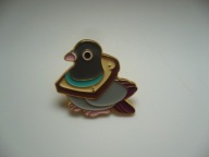 PIN PRZYPINKA BROSZKA PTAK GOŁĄB GOŁĄBEK