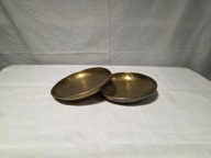 Szalki mosiężne do wagi szalkowej 2kg. Carski Weber&Dahne 15.5cm