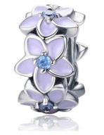 zawieszka charms kwiat bzu bez lilak wiosna