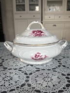 Rosenthal Sanssouci biała porcelana złoto waza