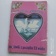 POCZTÓWKI 9 szt ZESTAW DWA SERCA ZŁĄCZONE POCZTÓWKI XX WIEKU