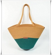 Koszyk miejski Torba ręcznie szyta na ramie duży shopper na prezent DUO