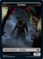 Karta Magic: The Gathering Zombie Token VOW 008