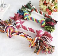 Sznurek zabawka gryzak kolorowa dla psa 15 cm