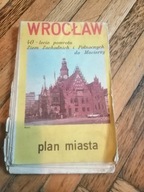 Wrocław stary plan miasta autobusy tramwaje