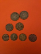 Jugosławia 10 dinar 1955,65,75,79 + 20 dinar 1955,65 + 50 dinar 1955,65