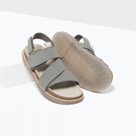 Sandały Skóra Naturalna ZARA - r 38 / 39