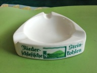 STARA PORCELANOWA POPIELNICZKA REKLAMOWA WALDENBURG SCHLES. ( WAŁBRZYCH )