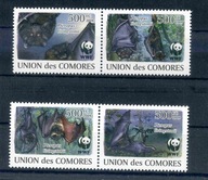 A40818)WWF Ssaki: Komoren 2212 - 2215 Paare**