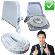 ZWIJACZ SZNURA PASKA TAŚMY DO ROLET BIAŁY WYTRZYMAŁY NOWY | PORTOS