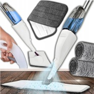 MOP PŁASKI ZE SPRYSKIWACZEM DO MYCIA DŁUGI 120cm 350ml + WKŁAD MIKROFIBRA