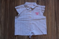 letnia koszula dziewczęca MINOTI 128 wiązana koszula na lato