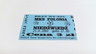 bilet POLONIA Przemyśl - LKS NIEDŹWIEDŹ 2002
