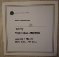 FOLDER DO MONET 50 zł i 500 zł 2022 SSA SKARBY AUGUST II MOCNY